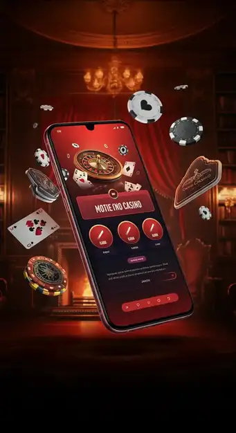 Casino Mate mobile gaming interface displaying various slots on an Android and iOS device, showing responsive design and easy navigation with a user's thumb.